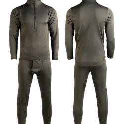 Ensemble thermique Mil-Tec TEESAR Thermofleece Gen III ECWCS - Vert olive / 3XL