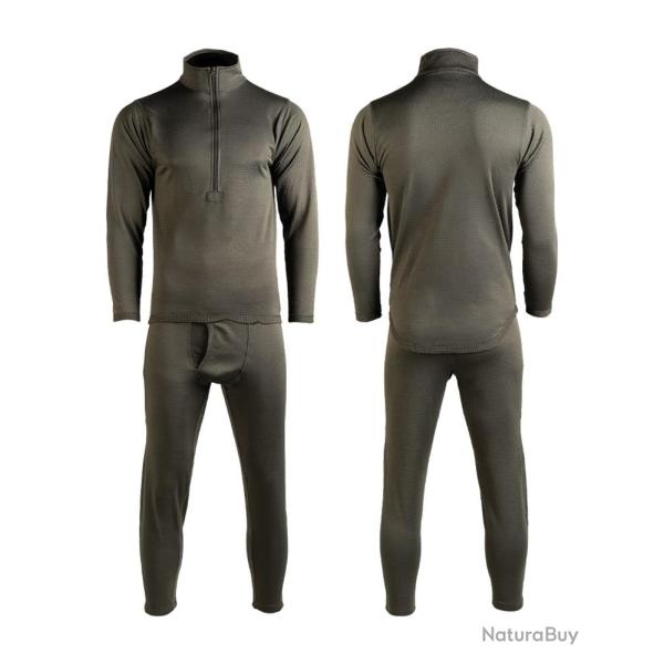 Ensemble thermique Mil-Tec TEESAR Thermofleece Gen III ECWCS - Vert olive / 3XL
