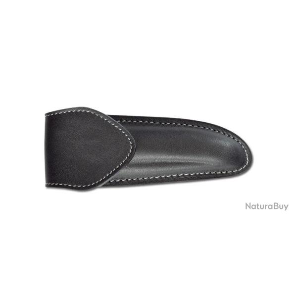 Etui couteau Pielcu �tui cuir moul� doubl� 78205-10 - Noir