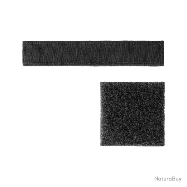 Fourreau de grade A10 Equipment Lot bande patronymique et porte-grade FIGHTER - Noir