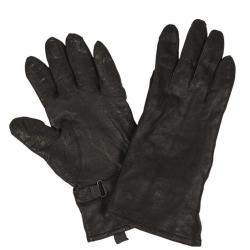 Gants &agrave; doigts en cuir d'occasion - Autre
