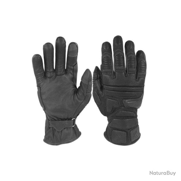 Gants anti-coupure Kinetixx X-Cobra niveau F en cuir de ch�vre - Noir / L