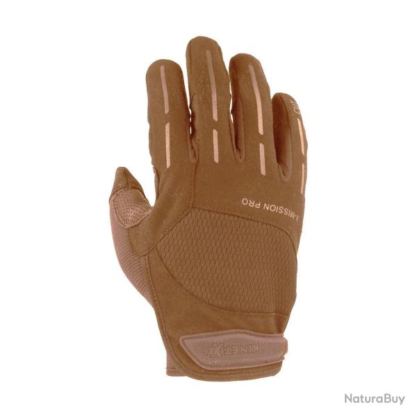 Gants anti-coupure Kinetixx X-Mission Pro dext�rit� - Coyote / XL