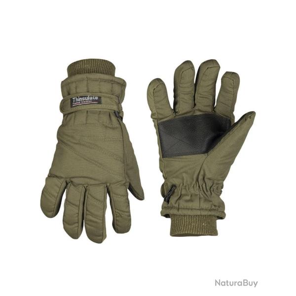 Gants Mil-Tec Thinsulate - Vert olive / XXL