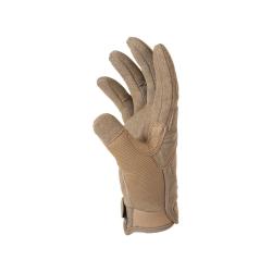 Gants tactiques Kinetixx X-Light l&eacute;gers 118 g paume en cuir - Coyote / XXL
