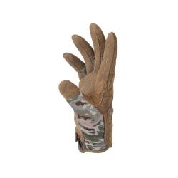 Gants tactiques Kinetixx X-Light l&eacute;gers 118 g paume en cuir - Camouflage / XS