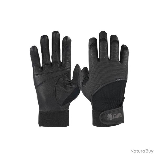 Gants tactiques Kinetixx X-Pan paume en cuir souple - Noir / XL