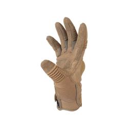 Gants tactiques Kinetixx X-Pro protection pr&eacute;form&eacute;e au carbone - Coyote / XS
