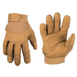 Gants tactiques Mil-Tec en nylon &eacute;lasthanne - Coyote / XXL