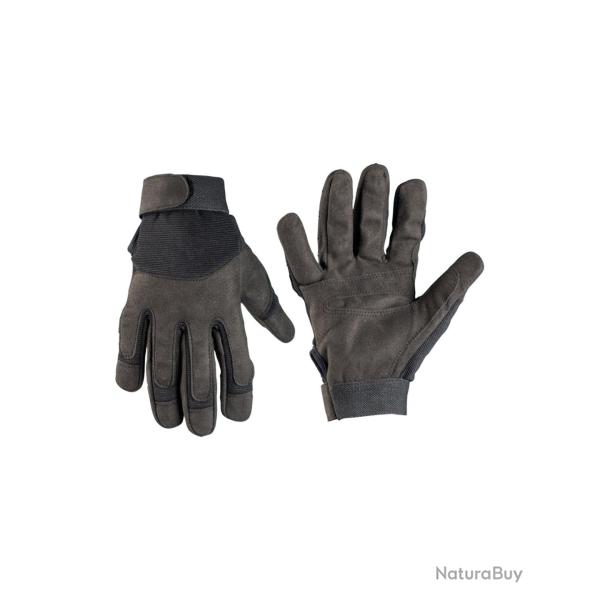 Gants tactiques Mil-Tec en nylon �lasthanne - Noir / M