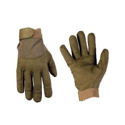 Gants tactiques Mil-Tec en nylon &eacute;lasthanne - Vert olive / XL