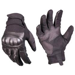 Gants tactiques Mil-Tec Gen. II en cuir de ch&egrave;vre - Noir / L
