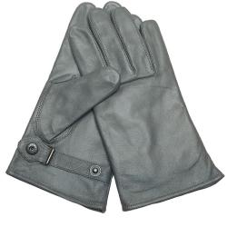 Gants zone froide Mil-Tec type Bundeswehr en cuir de ch&egrave;vre - Gris / 12