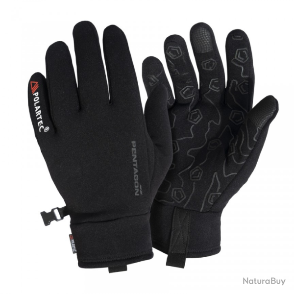 Gants zone froide Pentagon Ursus Polartec Power Stretch Pro - Noir / L