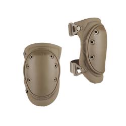 Genouill&egrave;res Alta Tactical AltaFLEX AltaLOK coque caoutchouc - Coyote