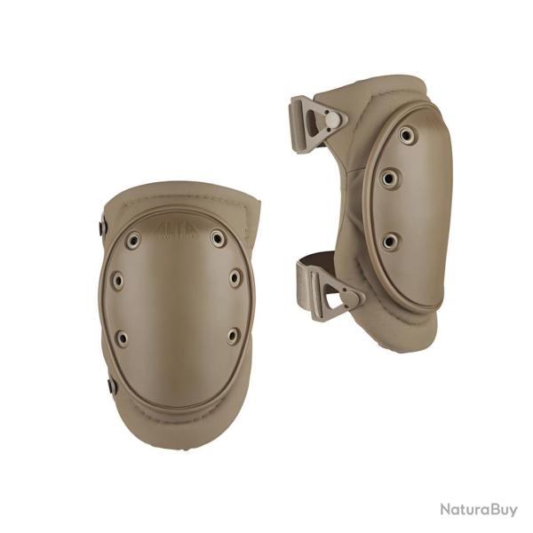 Genouill�res Alta Tactical AltaFLEX AltaLOK coque caoutchouc - Coyote