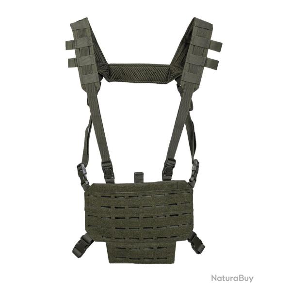 Gilet chest rig Mil-Tec all�g� en polyester � platine - Vert olive