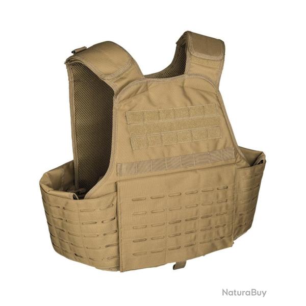 Gilet porte-plaques Mil-Tec Laser Cut - Coyote