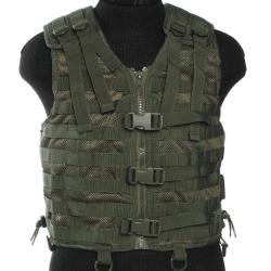 Gilet tactique Mil-Tec Modular System en polyester - Vert olive