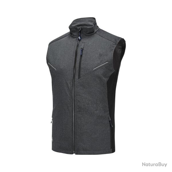 Gilet thermique Haix Flextreme isolation laine et chanvre - Gris / 3XL