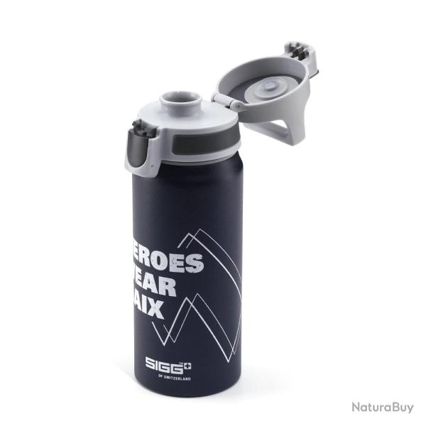 Gourde Haix SIGG en aluminium 0,6 litre sans BPA �tanche - Bleu