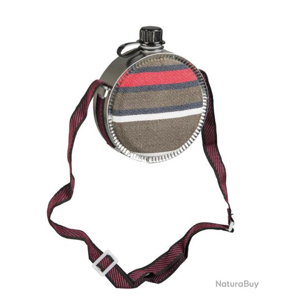 Gourde Mil-Tec type Western 0,75 L en poly�thyl�ne avec housse - Autre