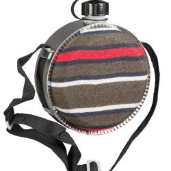 Gourde Mil-Tec type Western 1,9 L en poly&eacute;thyl&egrave;ne avec housse - Autre