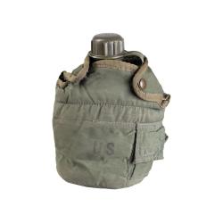 Gourde type US de 0,75 litre en poly&eacute;thyl&egrave;ne d'occasion, lot de 5 - Autre