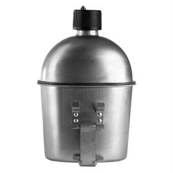 Gourde type US M1910 Mil-Tec en acier inoxydable avec quart, lot de 2 - Autre