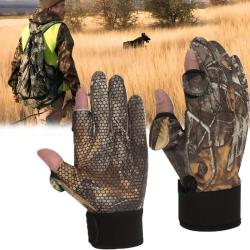 Gant de chasse index et pouce d&eacute;couvrables