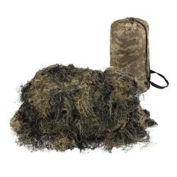 Grand filet de camouflage Mil-Tec Ghillie Cover Pro - Woodland