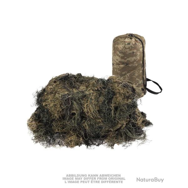 Grand filet de camouflage Mil-Tec Ghillie Cover Pro - Woodland