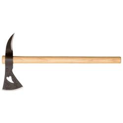 Hache Cold Steel Weaping Heart Hawk acier 1055 High Carbon - Bois naturel