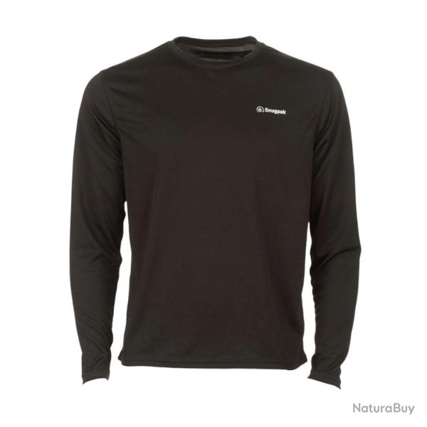 Haut premi�re couche Snugpak 2nd Skinz Coolmax manches longues - Noir / M