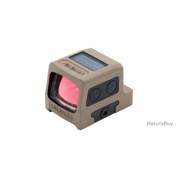 Holosun Reflex 509T grossissement 1 r�ticule 2 MOA dot / 32 MOA Circle Dot - Sable