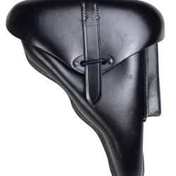 Holster &agrave; port apparent Mil-Tec P38 en cuir de buffle - Autre