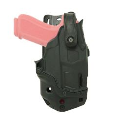 Holster Darwin T-LEP Radar 1957 Glock 17 avec lampe TLR7 - Noir