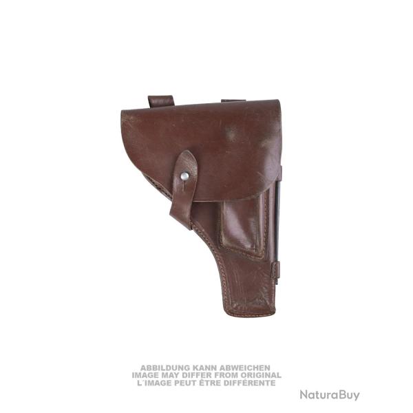 Holster de ceinture russe en cuir pour pistolet d'occasion, lot de 2 - Marron