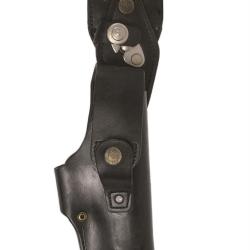 Holster de d&eacute;gainage rapide polonais en cuir d'occasion, lot de 5 - Autre