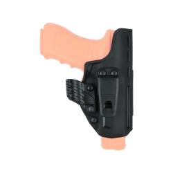Holster inside IWB Radar 1957 Glock 19/26 en TPU inject&eacute; - Noir / Droitier