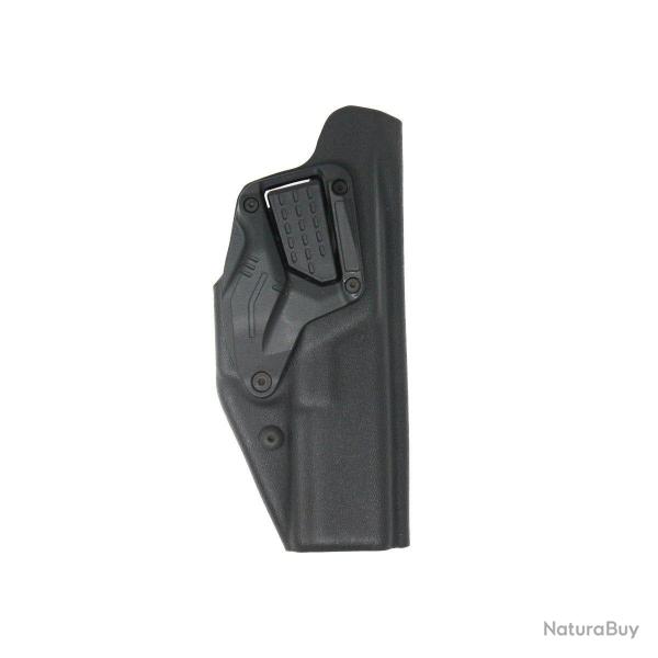 Holster LTG-Duty Radar 1957 niveau II, coque Kydex et d�port - Noir / Glock 17 / 19 / 26 / Droitier