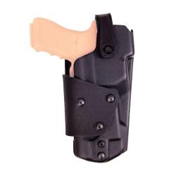 Holster MPS Radar 1957 Glock 17 avec lampe et optique niveau - Noir