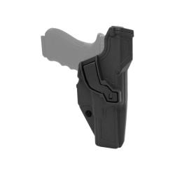 Holster Safe Index & Thumb Radar 1957 Glock 17 niveau III - Coyote / Gaucher