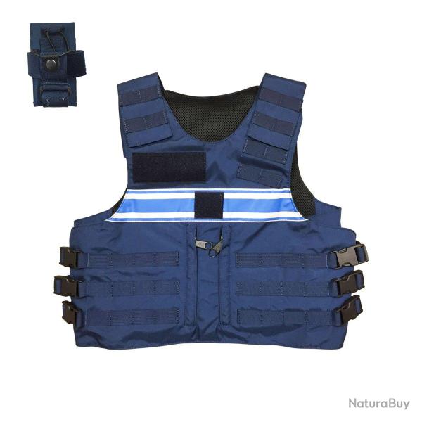 Housse pare-balle de patrouille Arktis HPB4 - Bleu / 3