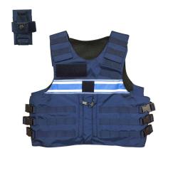 Housse pare-balle de patrouille Arktis HPB4 de 840 g - Bleu / XL / Long