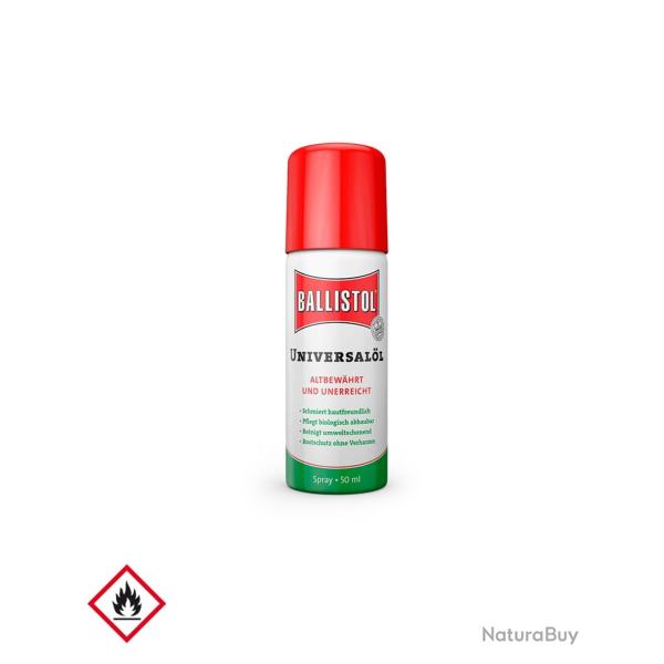 Huile sp�ciale Ballistol en a�rosol de 50 ml, format de poche - Autre