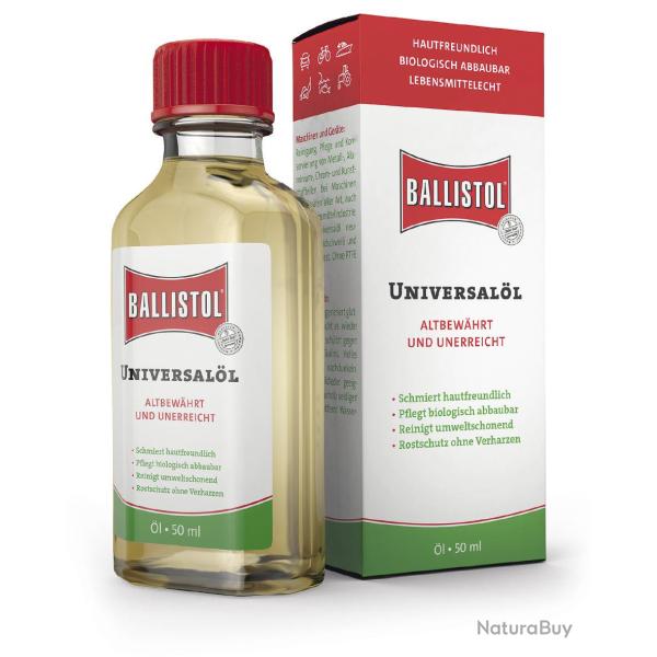 Huile sp�ciale Ballistol en flacon de 50 ml pour armes, bois - Autre