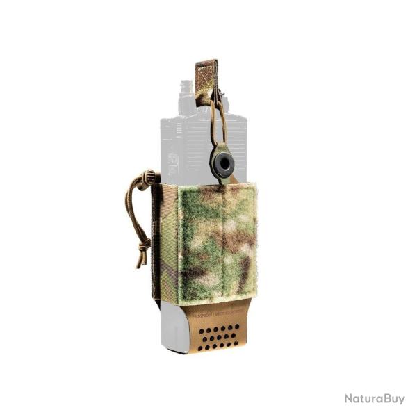 Insert porte-radio MBITR Frog Pro en tissu composite LAHYCO - Noir