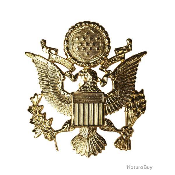 Insigne de b�ret Mil-Tec coiffe officier US Army en cuivre - Autre