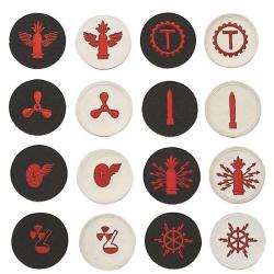 Insigne de bras de formation sp&eacute;ciale de la marine, lot de 20 - Autre